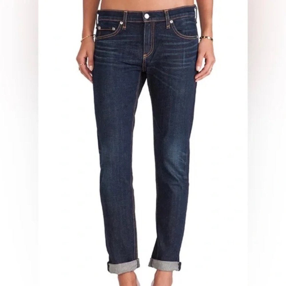 Rag & Bone The Dre Lowrise Slim Boyfriend Size 29 #1